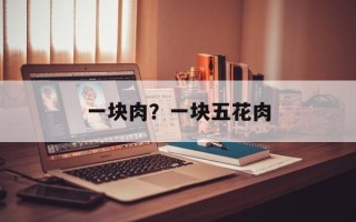 一块肉？一块五花肉