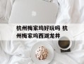 杭州梅家坞好玩吗 杭州梅家坞西湖龙井