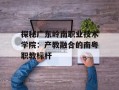 探秘广东岭南职业技术学院：产教融合的南粤职教标杆