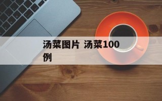 汤菜图片 汤菜100例