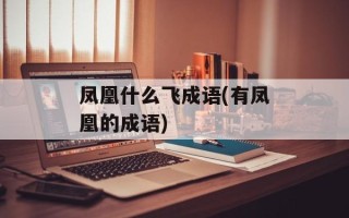 凤凰什么飞成语(有凤凰的成语)