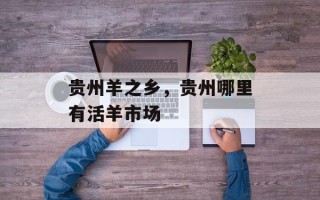 贵州羊之乡，贵州哪里有活羊市场