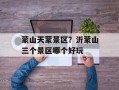 蒙山天蒙景区？沂蒙山三个景区哪个好玩