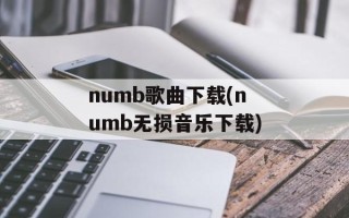 numb歌曲下载(numb无损音乐下载)