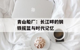 青山船厂：长江畔的钢铁摇篮与时代记忆