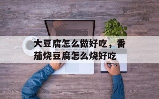 大豆腐怎么做好吃，番茄烧豆腐怎么烧好吃
