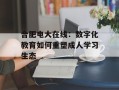合肥电大在线：数字化教育如何重塑成人学习生态