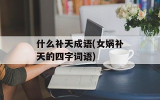什么补天成语(女娲补天的四字词语)