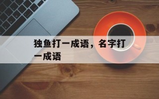独鱼打一成语，名字打一成语