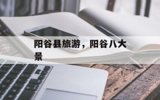 阳谷县旅游，阳谷八大景