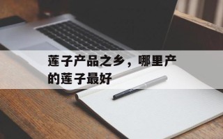 莲子产品之乡，哪里产的莲子最好