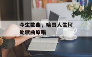 今生歌曲，哈哥人生何处歌曲原唱