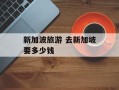 新加波旅游 去新加坡要多少钱