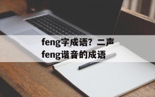 feng字成语？二声feng谐音的成语