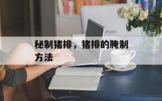 秘制猪排，猪排的腌制方法