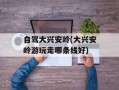 自驾大兴安岭(大兴安岭游玩走哪条线好)