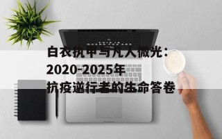 白衣执甲与凡人微光：2020-2025年抗疫逆行者的生命答卷