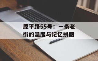 原平路55号：一条老街的温度与记忆拼图