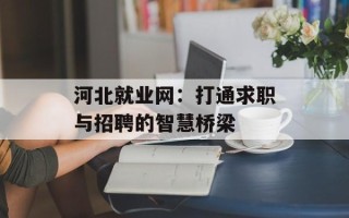 河北就业网：打通求职与招聘的智慧桥梁