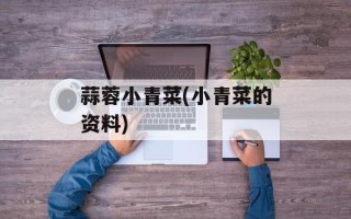 蒜蓉小青菜(小青菜的资料)