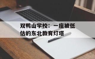 双鸭山学校：一座被低估的东北教育灯塔