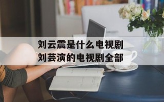 刘云震是什么电视剧 刘芸演的电视剧全部