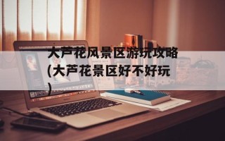 大芦花风景区游玩攻略(大芦花景区好不好玩)