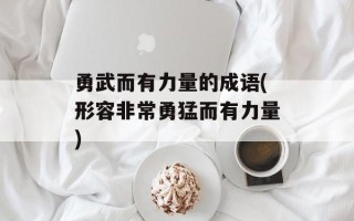 勇武而有力量的成语(形容非常勇猛而有力量)