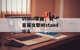stand歌曲，有一首英文歌叫stand什么