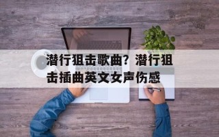 潜行狙击歌曲？潜行狙击插曲英文女声伤感