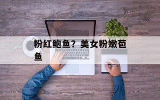 粉红鲍鱼？美女粉嫩苞鱼