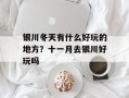 银川冬天有什么好玩的地方？十一月去银川好玩吗