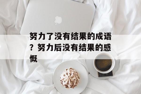 努力了没有结果的成语？努力后没有结果的感慨-第1张图片-