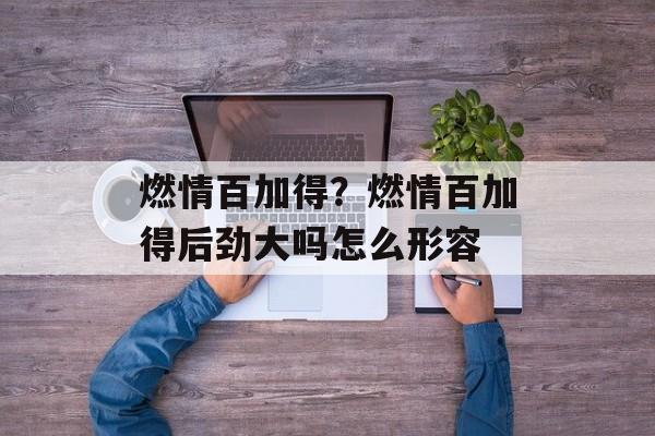 燃情百加得？燃情百加得后劲大吗怎么形容-第1张图片-