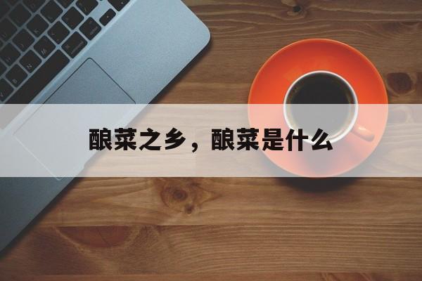 酿菜之乡，酿菜是什么-第1张图片-