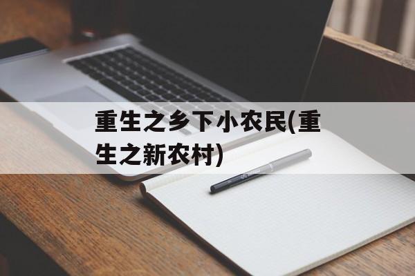 重生之乡下小农民(重生之新农村)-第1张图片-