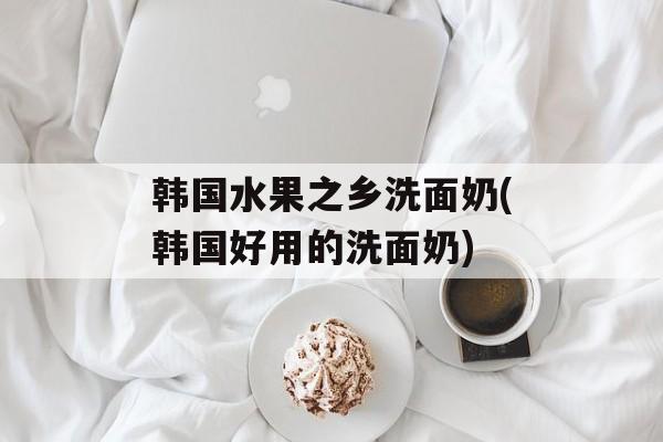 韩国水果之乡洗面奶(韩国好用的洗面奶)-第1张图片-