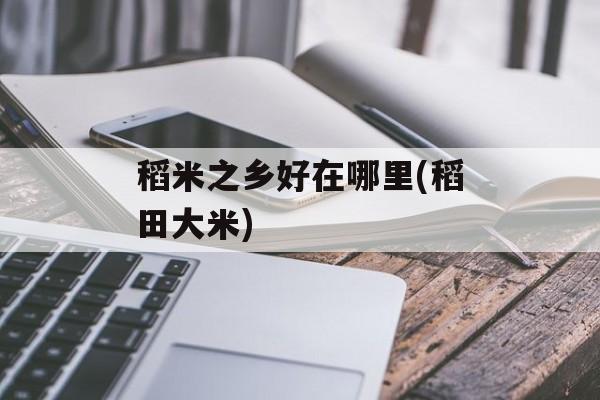 稻米之乡好在哪里(稻田大米)-第1张图片-