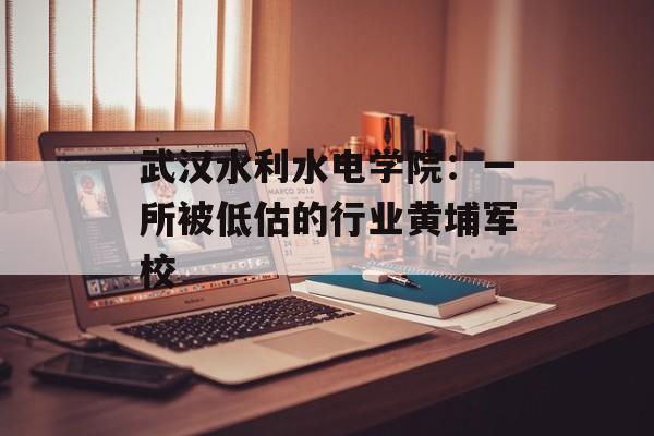 武汉水利水电学院：一所被低估的行业黄埔军校-第1张图片-