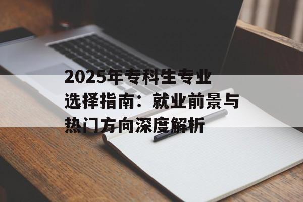 2025年专科生专业选择指南：就业前景与热门方向深度解析-第1张图片-