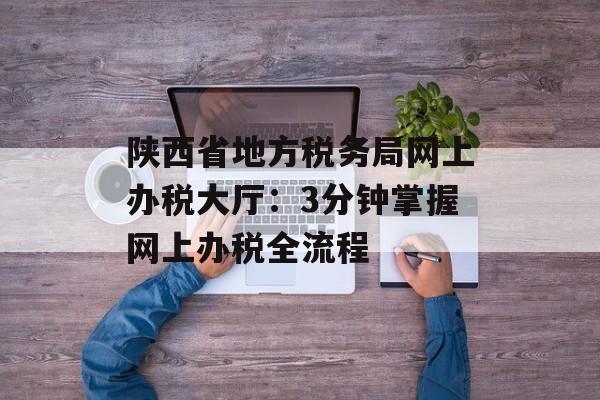 陕西省地方税务局网上办税大厅：3分钟掌握网上办税全流程-第1张图片-