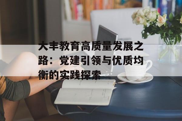 大丰教育高质量发展之路：党建引领与优质均衡的实践探索-第1张图片-