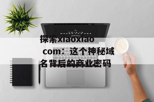探索xiaoxiao com：这个神秘域名背后的商业密码-第1张图片-